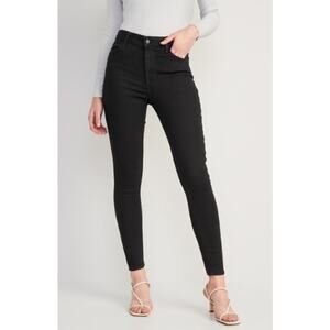 Old Navy High-Waisted Wow Super-Skinny Black Jeans for Women - 10 - NWT&OB